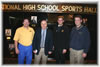 Dave, Roger, Josh, and Ted at the 2004 IHSAA Local Associations Meeting